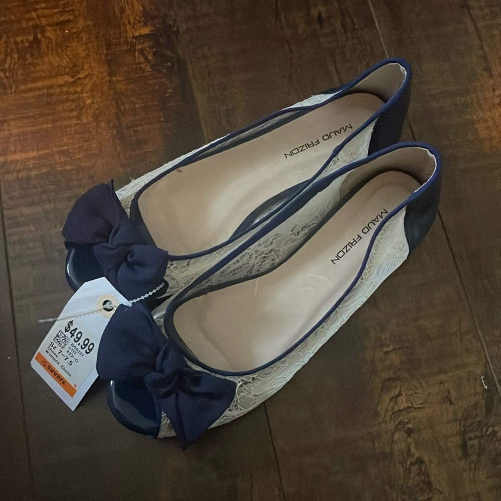 Maud frizon lace flats size 38